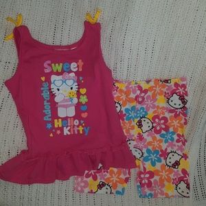 Girls Hello Kitty Summer Set